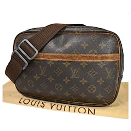Louis Vuitton-Louis Vuitton Reporter pm-Brown