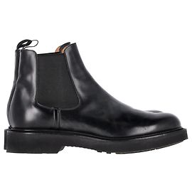 Church's Leicester Chelsea Boots in Black Leather Black