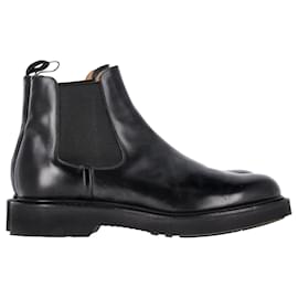 Church's-Church's Leicester Chelsea Boots in Black Leather-Black