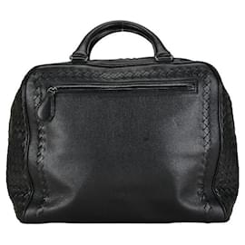 Bottega Veneta-Bottega Veneta Intrecciato Leather Handbag Leather Handbag in Good condition-Other