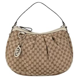 Gucci-Gucci GG Canvas Sukey Shoulder Bag Canvas Shoulder Bag 232955 in Good condition-Other