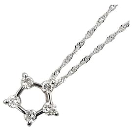 & Other Stories-Autre collier pendentif étoile diamant or 18 carats Collier en métal en excellent état-Autre