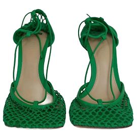 Bottega Veneta Pumps Stretch 39 grün Grün
