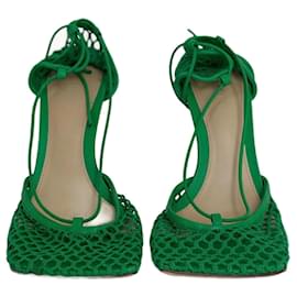 Bottega Veneta-Sapatos de salto alto Bottega Veneta Stretch 39 verde-Verde