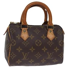 Louis Vuitton-LOUIS VUITTON Monogram Mini Speedy Bandouliere Japon 88 Bag M99014 Auth bs13908-Monogram