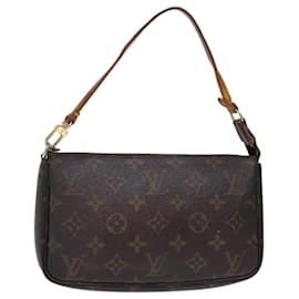 Louis Vuitton-LOUIS VUITTON Monogram Pochette Accessori Pouch M51980 LV Auth 73181-Monogramma