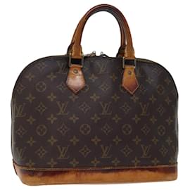 Louis Vuitton-Bolso de mano Alma con monograma de LOUIS VUITTON M51130 Autenticación LV 73327-Monograma