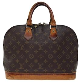 Louis Vuitton-Bolso de mano Alma con monograma de LOUIS VUITTON M51130 Autenticación LV 73327-Monograma