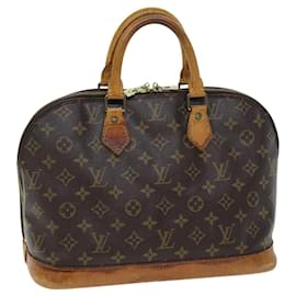 Louis Vuitton-LOUIS VUITTON Borsa a mano Alma con monogramma M51130 LV Auth 73453-Monogramma