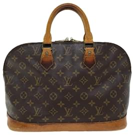 Louis Vuitton-Bolso de mano Alma con monograma de LOUIS VUITTON M51130 Autenticación LV 73453-Monograma