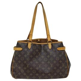 Louis Vuitton-Borsa tote orizzontale Batignolles monogramma LOUIS VUITTON M51154 LV Auth 73214-Monogramma