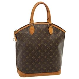 Louis Vuitton-LOUIS VUITTON Monogram Lockit Hand Bag M40102 LV Auth 72949-Monogram
