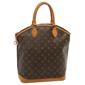 Louis Vuitton-Bolso de mano Lockit con monograma de LOUIS VUITTON M40102 Autenticación LV 72949-Monograma