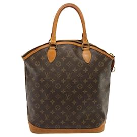 Louis Vuitton-LOUIS VUITTON Monogram Lockit Hand Bag M40102 LV Auth 72949-Monogram