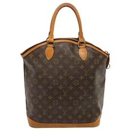 Louis Vuitton-Bolso de mano Lockit con monograma de LOUIS VUITTON M40102 Autenticación LV 72949-Monograma