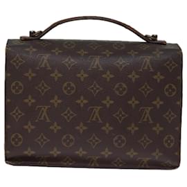 Louis Vuitton-Bolso de mano LOUIS VUITTON Monogram Monceau 28 M51185 LV Auth 71979-Monograma