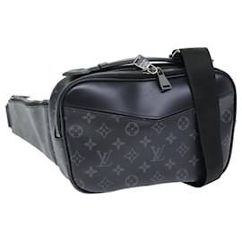 Louis Vuitton-LOUIS VUITTON Monogram Eclipse Bum Bag Sac à bandoulière M42906 Auth LV 70858A-Autre