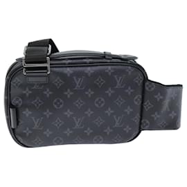 Louis Vuitton-LOUIS VUITTON Monogram Eclipse Bum Bag Shoulder Bag M42906 LV Auth 70858A-Other