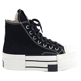 Converse-Sneakers aus Leder-Schwarz