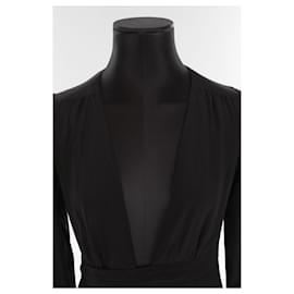 SéZane-Silk dress-Black