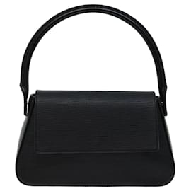 Louis Vuitton-LOUIS VUITTON Epi Mini Looping Shoulder Bag SPO Black LV Auth 68853-Black