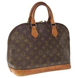 Louis Vuitton-Bolso de mano Alma con monograma de LOUIS VUITTON M51130 LV Auth 66054-Monograma