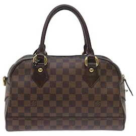 Louis Vuitton-LOUIS VUITTON Damier Ebene Duomo Borsa a mano N60008 LV Auth ar10962B-Altro