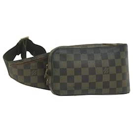 Louis Vuitton-LOUIS VUITTON Borsa a tracolla Damier Ebene Geronimos N51994 LV Auth 65138-Altro