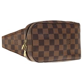 Louis Vuitton-LOUIS VUITTON Borsa a tracolla Damier Ebene Geronimos N51994 LV Auth 65206-Altro