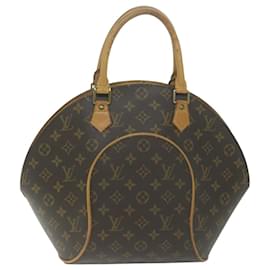 Louis Vuitton-LOUIS VUITTON Monogram Ellipse MM Hand Bag M51126 LV Auth 65337-Monogram