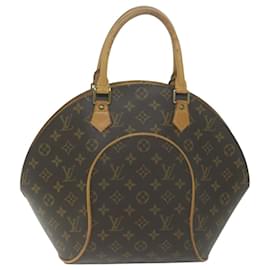 Louis Vuitton-Bolso de mano LOUIS VUITTON Monogram Ellipse MM M51126 LV Auth 65337-Monograma