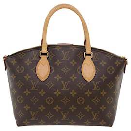 Louis Vuitton-LOUIS VUITTON Monogram BoetieNMPM Borsa a mano 2 vie M45986 LV Auth 67498A-Monogramma