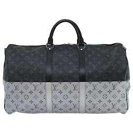 Louis Vuitton-LOUIS VUITTON Borsa Boston Eclipse Split Keepall Bandouliere 50 M43817 Auth 67489S-Altro