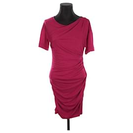 Louis Vuitton-Wool dress-Dark red