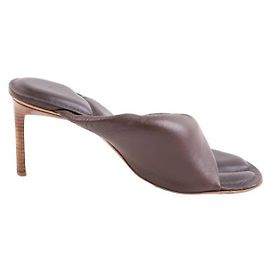 Jacquemus Leather Heels Brown