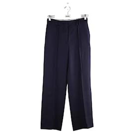 Jacquemus-Wide-Leg Wool Trousers-Blue