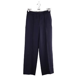Jacquemus Pantaloni a gamba larga in lana Blu