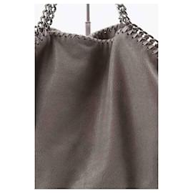 Stella Mc Cartney-Vegetable leather tote bag-Grey