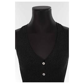 Saint Laurent-Wrap blouse-Black