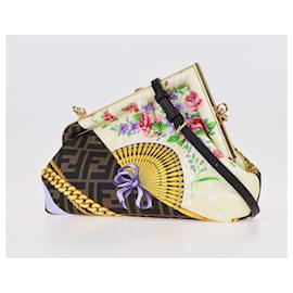 Fendi-Primer bolso pequeño con estampado multicolor de Fendi x Versace-Multicolor