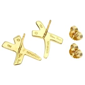 Tiffany & Co-Tiffany & Co Kuss-Ohrringe-Golden