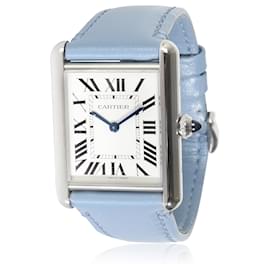 Cartier-Cartier Tank Must Solarbeat WSTA0062 Unisex Watch in  Stainless Steel-Other