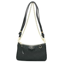 Louis Vuitton-Louis Vuitton Bolso negro con monograma Empreinte Easy con correa-Negro