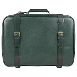 Louis Vuitton-Louis Vuitton Vintage Taiga Satellite 53 Travel bag Epicea in Green M30094-Green