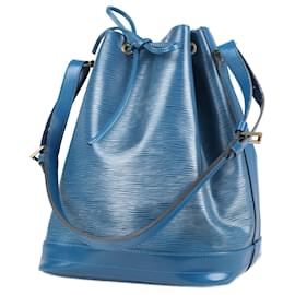 Louis Vuitton-Bolso de hombro Louis Vuitton Epi Noé en Azul-Azul