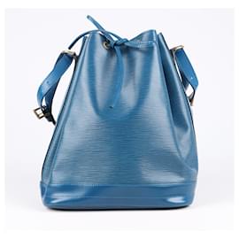 Louis Vuitton-Louis Vuitton Bolsa de ombro Epi Noé em Azul-Azul