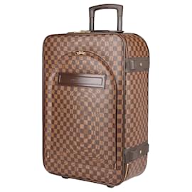 Louis Vuitton-Maleta Louis Vuitton Damier Pégase 60 Bolsa de viaje N23255-Castaño