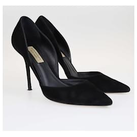 Burberry-Zapatos de tacón negros con punta en punta Virna D'Orsay de Burberry-Negro