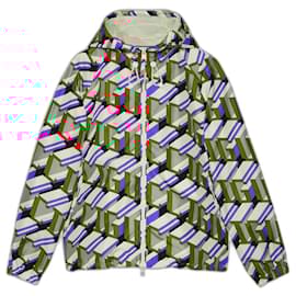Gucci-NYLON JACKET WITH PIXEL PRINT BY GUCCI SIZE 46 NEW-Multiple colors