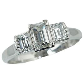 & Other Stories-Pm850 Diamond Ring 11.5 Size in Great Condition-Silvery